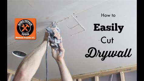 how to cut out drywall boxes